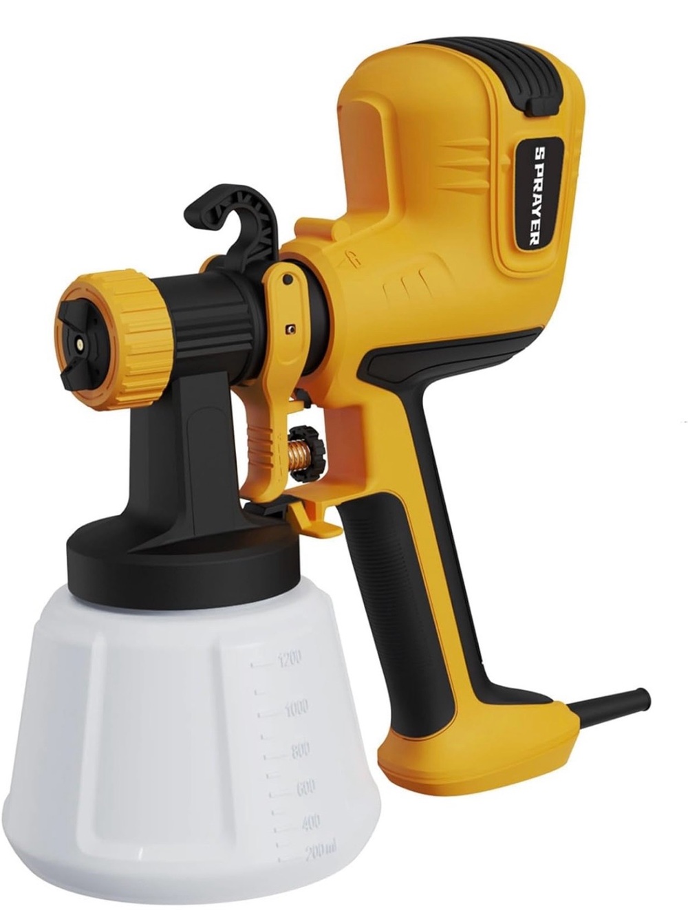 Yellow & Black Handheld Paint Sprayer
